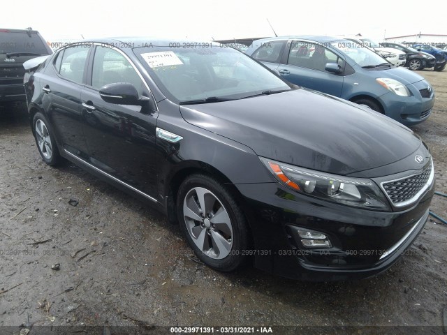 Kia Optima hybrid (2014)