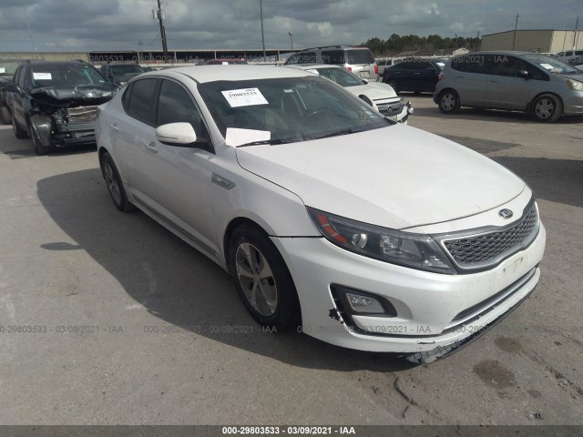 Kia Optima hybrid (2015)