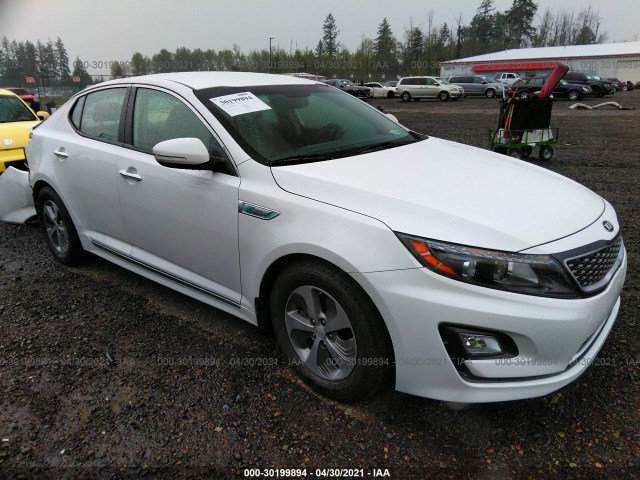 Kia Optima hybrid (2016)