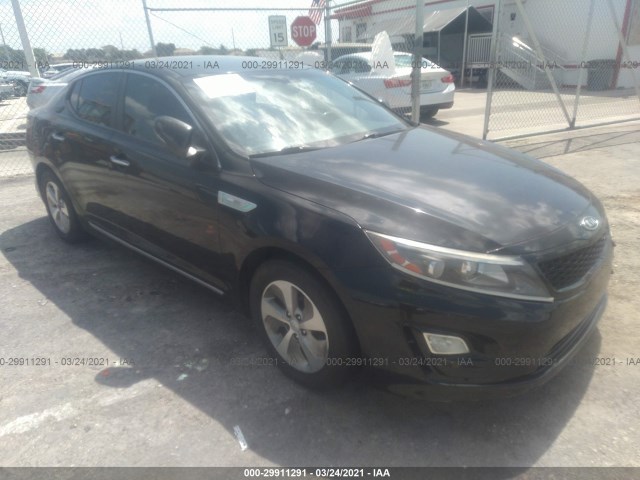 Kia Optima hybrid (2016)