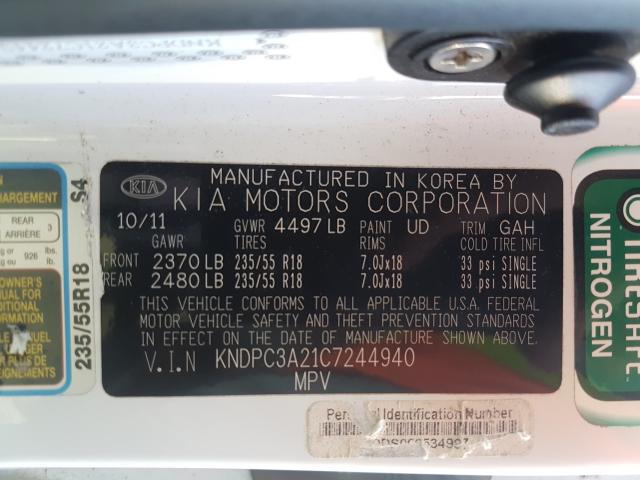 Kia Sportage e 2012