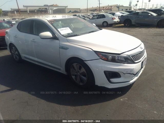 Kia Optima hybrid (2016)