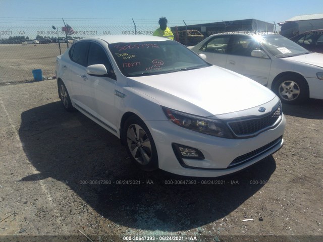 Kia Optima hybrid (2014)