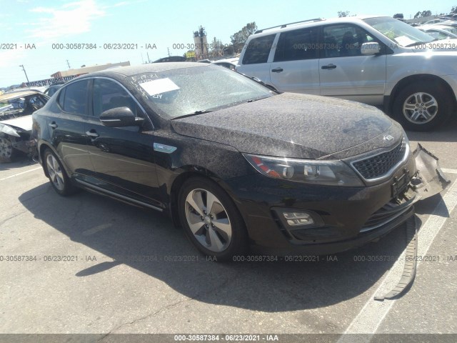 Kia Optima hybrid (2015)