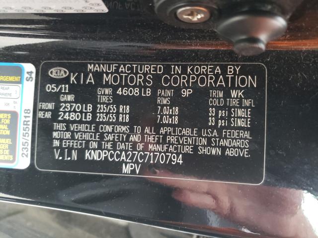Kia Sportage e 2012