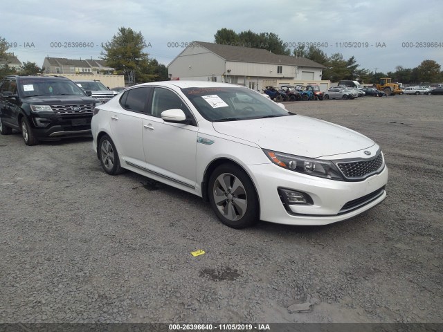 Kia Optima hybrid (2016)