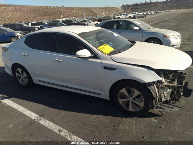 Kia Optima hybrid (2015)