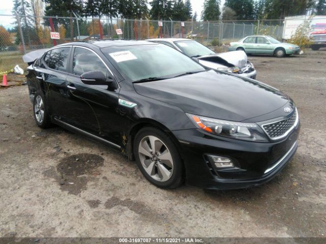 Kia Optima hybrid (2016)
