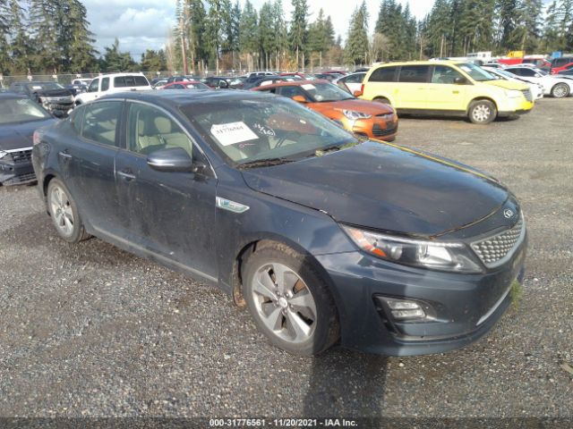 Kia Optima hybrid (2015)