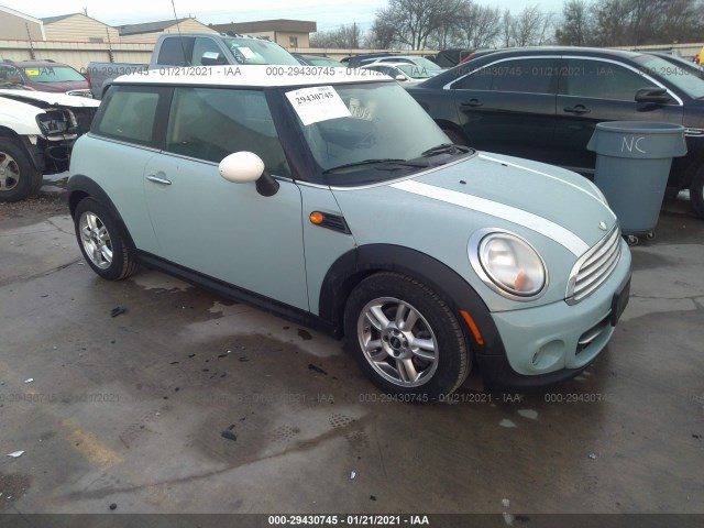 Mini Cooper hardtop (2012)