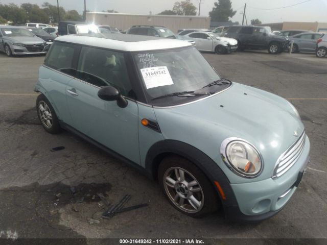 Mini Cooper hardtop (2012)