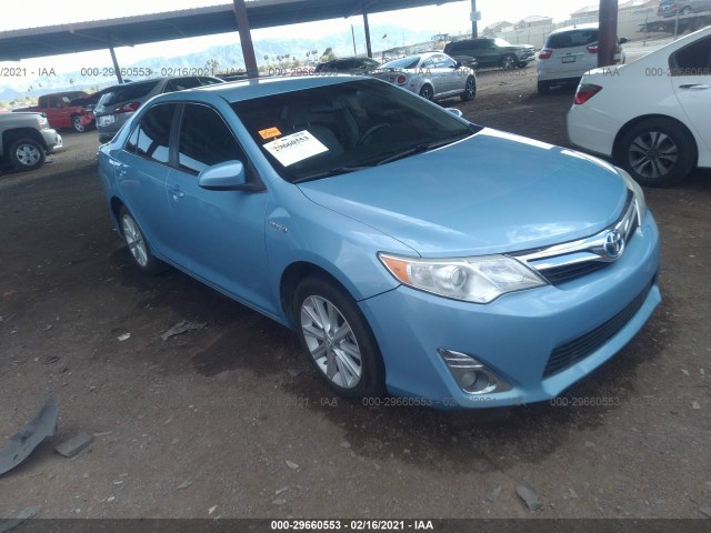 Toyota Camry hybrid (2012)