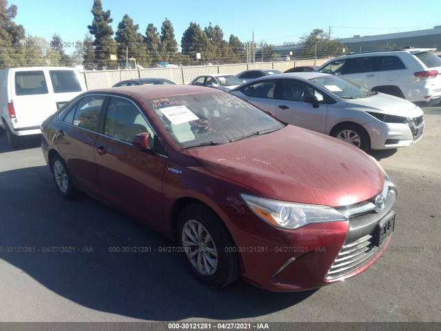 Toyota Camry hybrid (2016)
