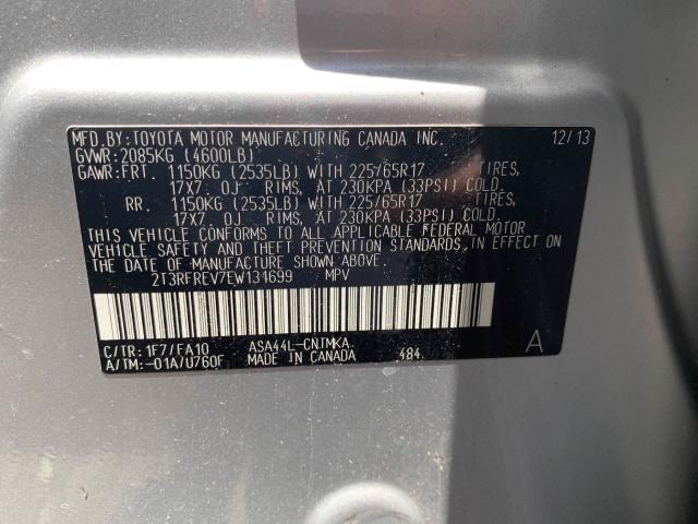Toyota Rav4 xle (2014)