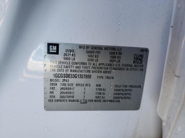 Chevrolet Colorado z 2016