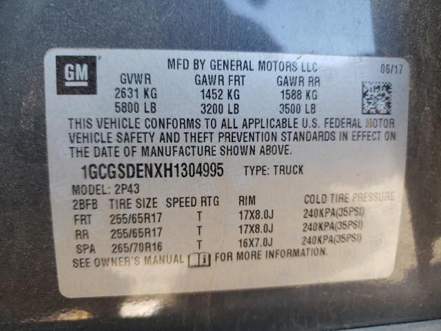 Chevrolet Colorado z 2017