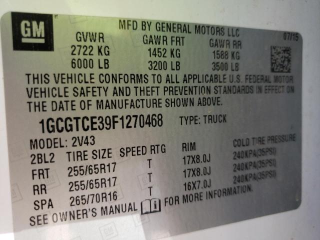 Chevrolet Colorado z 2015