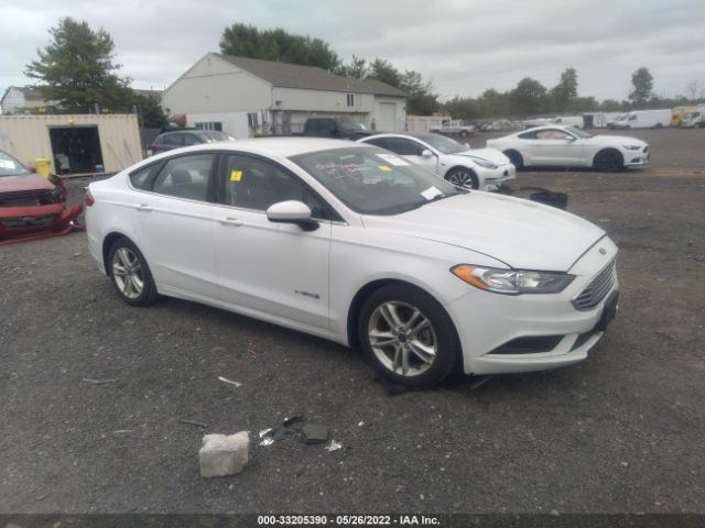 Ford Fusion hybrid (2018)