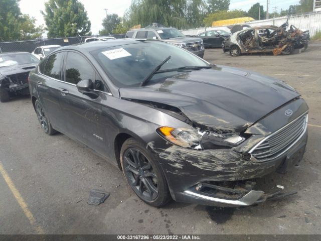 Ford Fusion hybrid (2018)