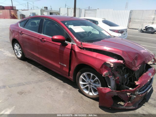 Ford Fusion hybrid (2019)