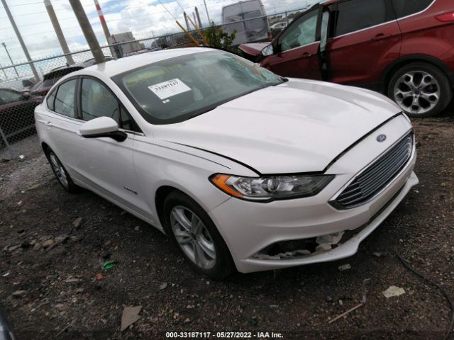 Ford Fusion hybrid (2018)