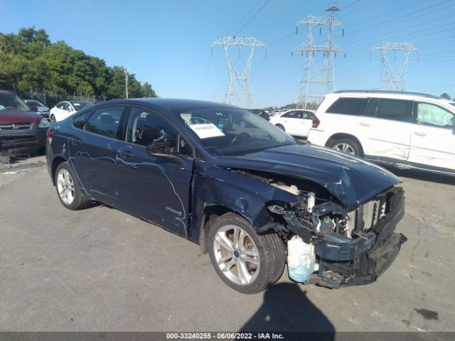 Ford Fusion hybrid (2018)