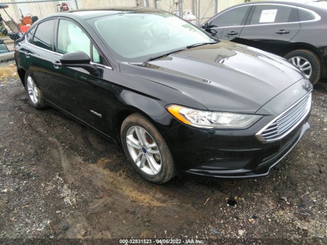 Ford Fusion hybrid (2018)