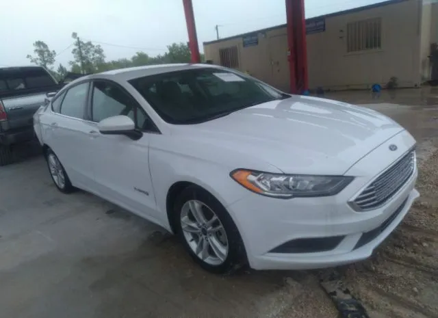 Ford Fusion hybrid (2018)