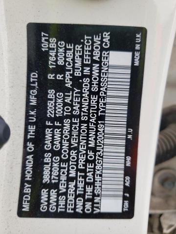 Honda Civic type 2018