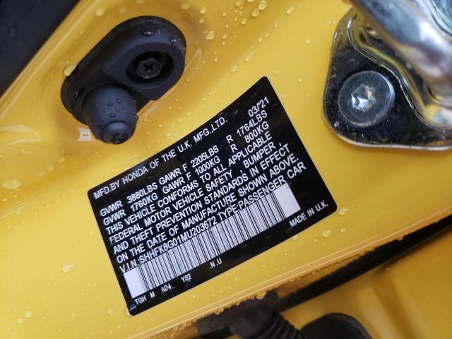 Honda Civic type 2021