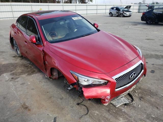 Infiniti Q50 red sp (2017)