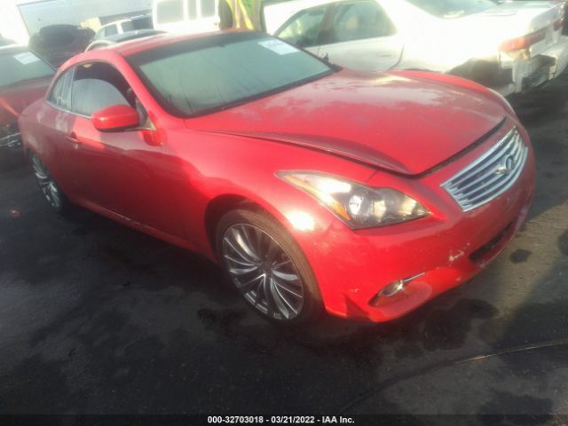 Infiniti G37 convertible (2012)