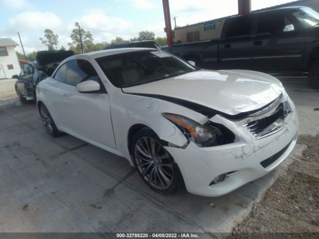 Infiniti G37 convertible (2012)