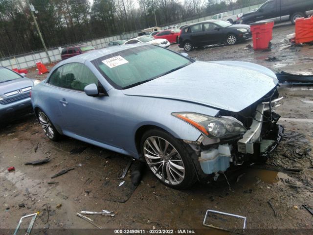 Infiniti G37 convertible (2012)
