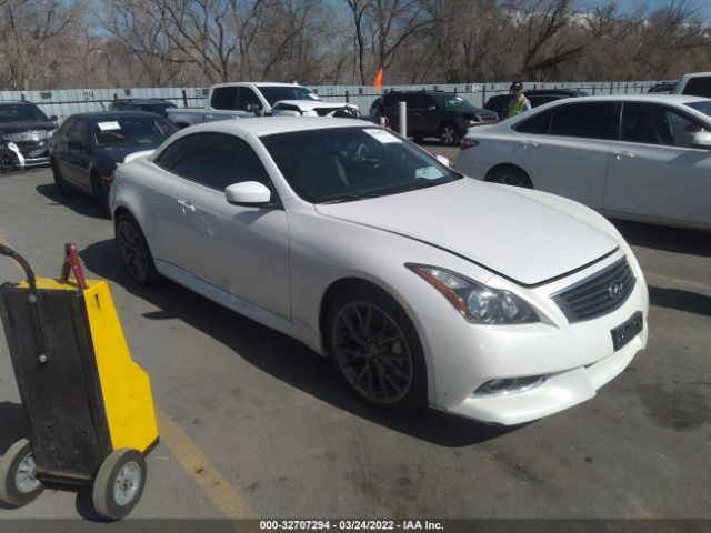 Infiniti G37 convertible (2013)