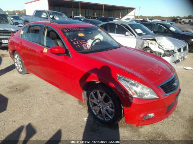 Infiniti G37 sedan (2013)