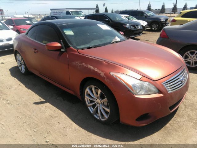 Infiniti G37 convertible (2010)