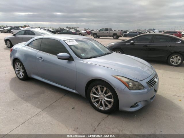 Infiniti G37 convertible (2013)