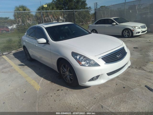 Infiniti G37 sedan (2012)