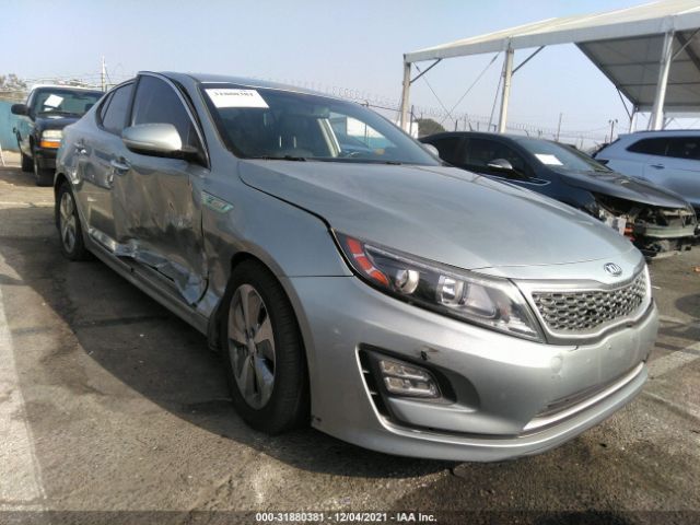 Kia Optima hybrid (2016)