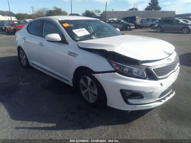 Kia Optima hybrid (2014)