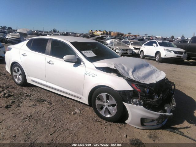 Kia Optima hybrid (2015)