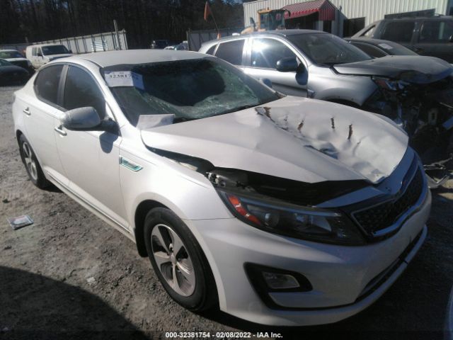 Kia Optima hybrid (2016)