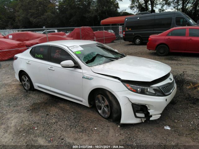 Kia Optima hybrid (2015)