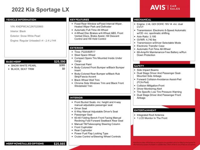 Kia Sportage l 2022