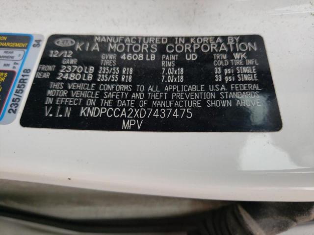 Kia Sportage e 2013