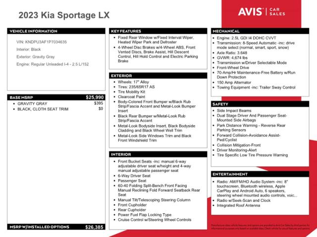 Kia Sportage l 2023