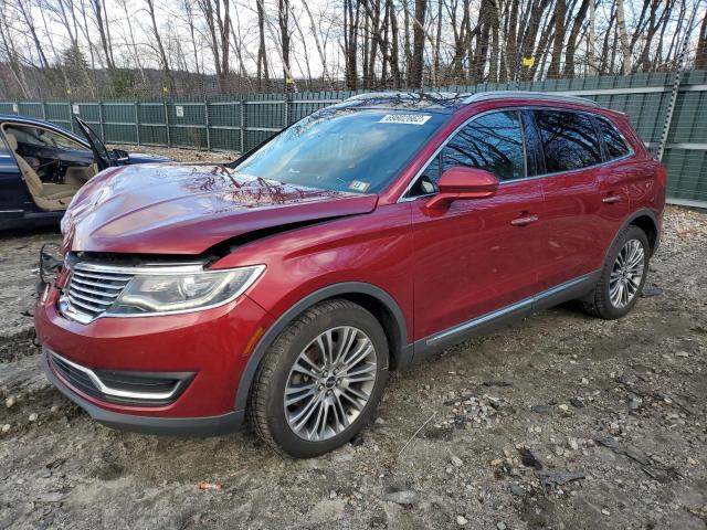 Lincoln Mkx reserv (2016)