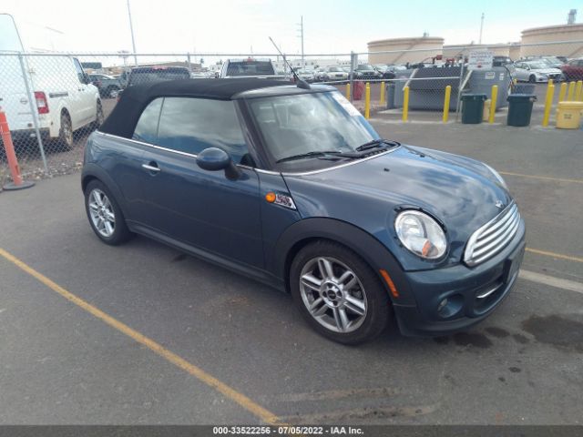 Mini Cooper convertible (2011)