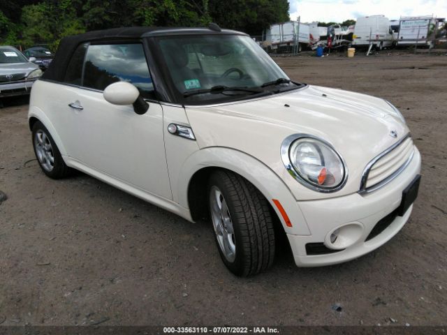 Mini Cooper convertible (2010)